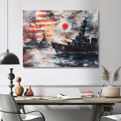 Art mural sur toile Pearl Harbor and Usa Patriot Memories IV - USA Patriotist