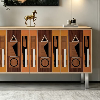 Buffet simple et moderne de style italien