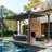 12'x 16' Aluminum Pergola with Canopy