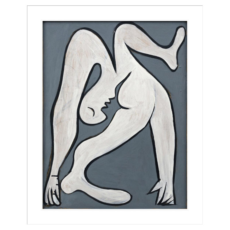 Acrobate (Acrobate) par Pablo Picasso, impression giclée sur cadre, H 41,33 po x l 33,5 po