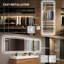 Miroir de meuble-lavabo à DEL 3 couleurs-1085648364