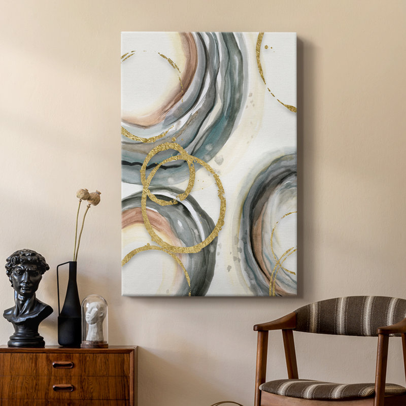 Or élastique I - galerie Cavas sur mesure, H 27 po x l 18 po
