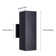 Alvisa Outdoor Wall Light in 2 Lights Dusk to Dawn with Aluminum