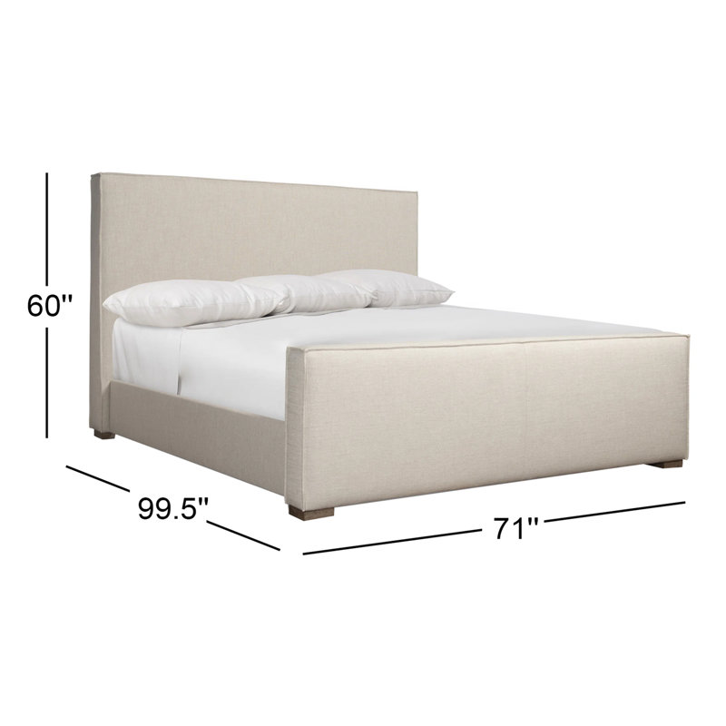 Tribeca Fabric Panel Bed, Queen
