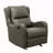 Faux Leather Upholstery Glider Reclining Chair 1Pc Living Room Furniture Comfort Seating-511900193
