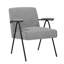 Fauteuil en polyester 24,8 pouces de largeur-86863524