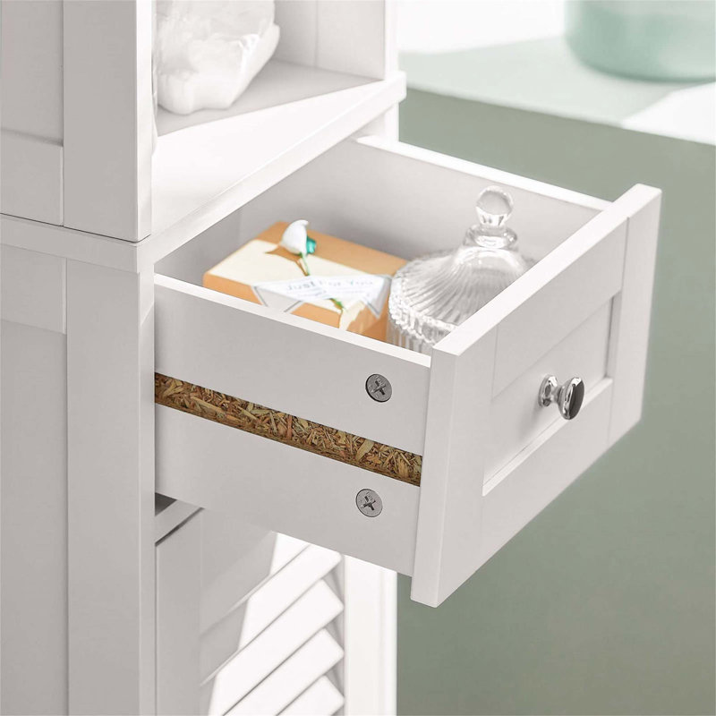 Lyonsdale Linen Cabinet, White