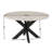 Malahn Round with Solid Wood Base Dining Table