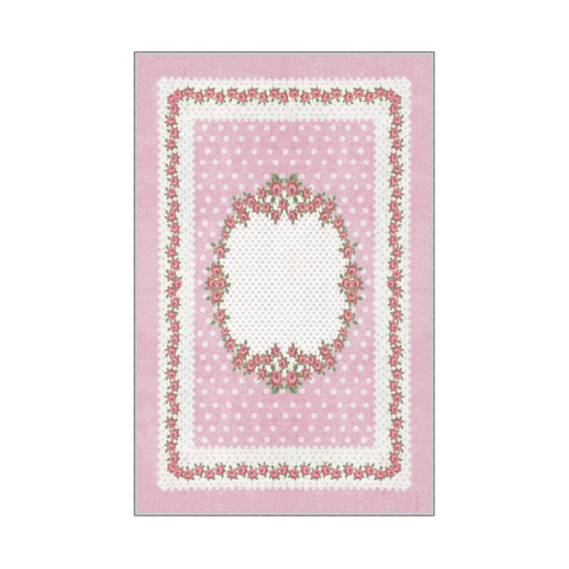 Luxurious Woven Carpet, 2.6 x 4.0 ft | 100% Polyester, 650 g/m², 8 mm Pile Height | Antibacterial, Non-Slip Underside | Machine Washable & Easy Care | Perfect for Home Decor, Living Room & Bedroom