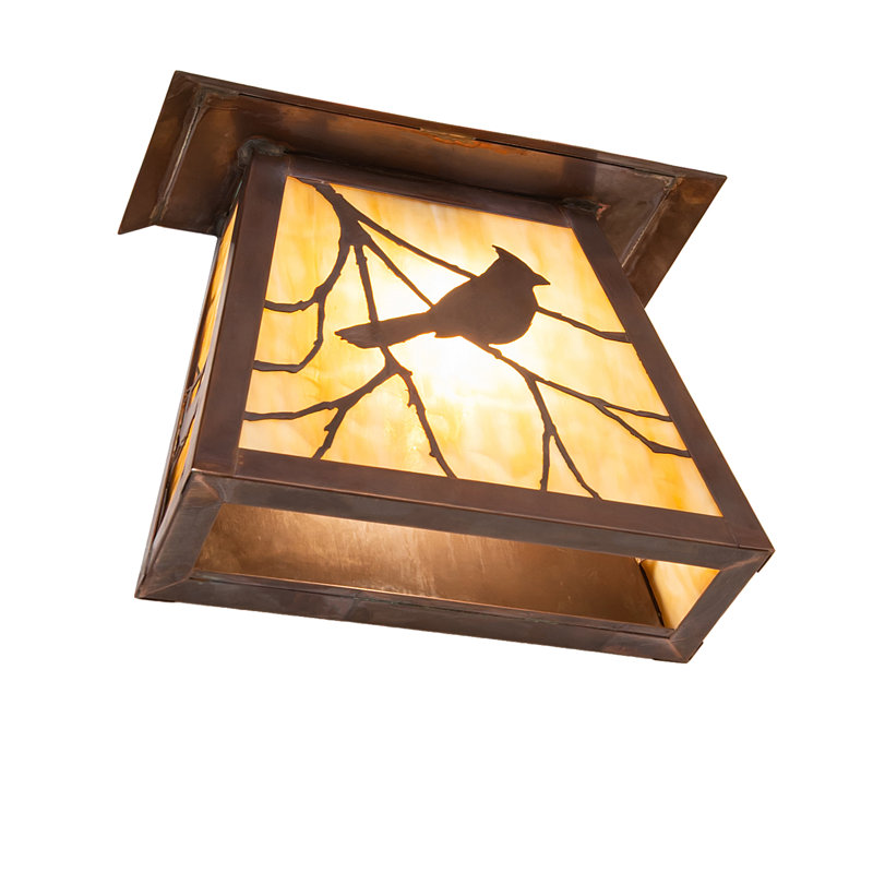 1 - Light Flush Mounted Sconce