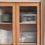 Bibliothèque simple en bois massif
