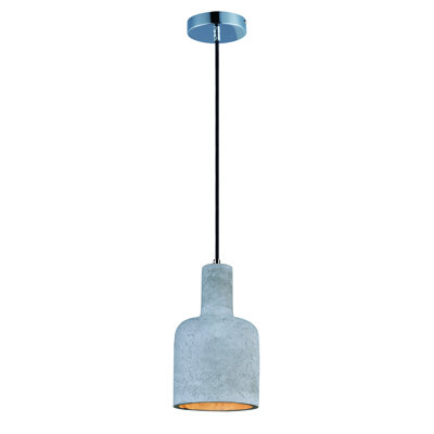 Campo Single Light Dimmable Bell Pendant