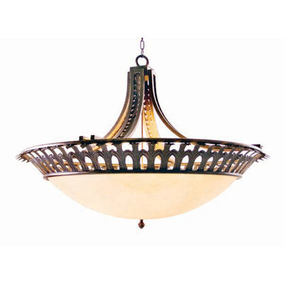 Luminaire suspendu unique à 6 lumières Hampton