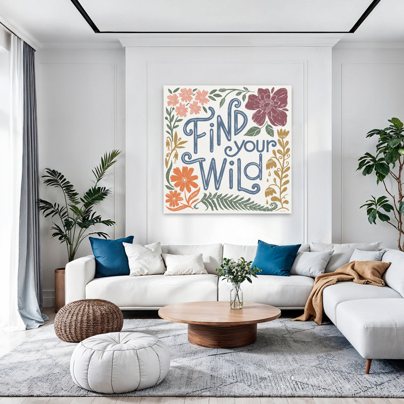 Art floral contemporain, H 48 po x l 48 po