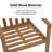 Solid Wood Patio Chair with Cushions-113103515