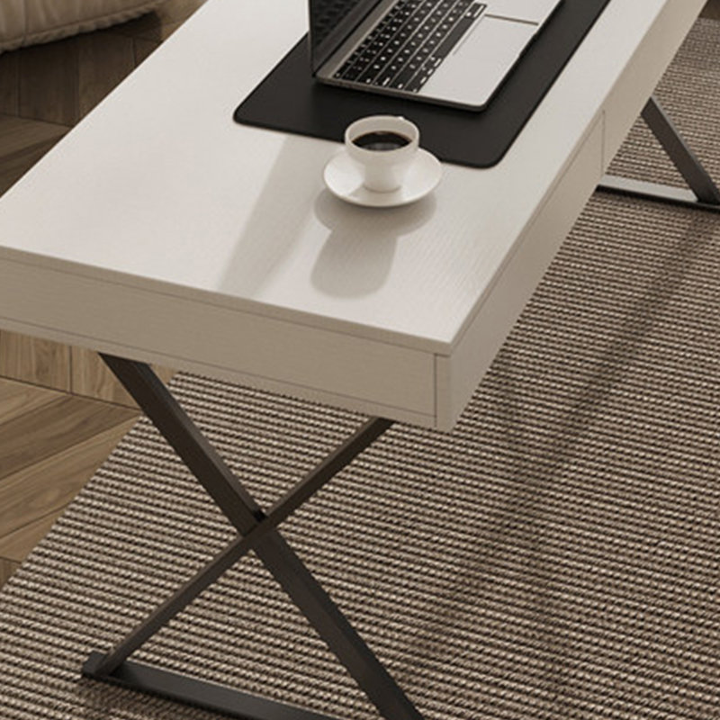Bureau élégant, moderne et minimaliste, 30.70" H x 70.86" W x 23.62" D