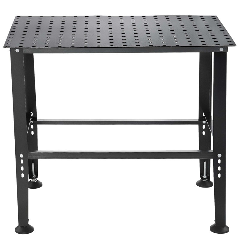 Welding Table 36"x24" 800LBS Welding Workbench Table with Multiple Fixture Holes
