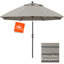 Parasol de patio en oléfine 9 pi 9 pi-681813159
