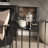 Fraley Iron Top End Table