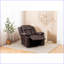 Fauteuil inclinable électrique de massage avec chauffage, port USB | Cuir PU brun foncé-51072545-51072556