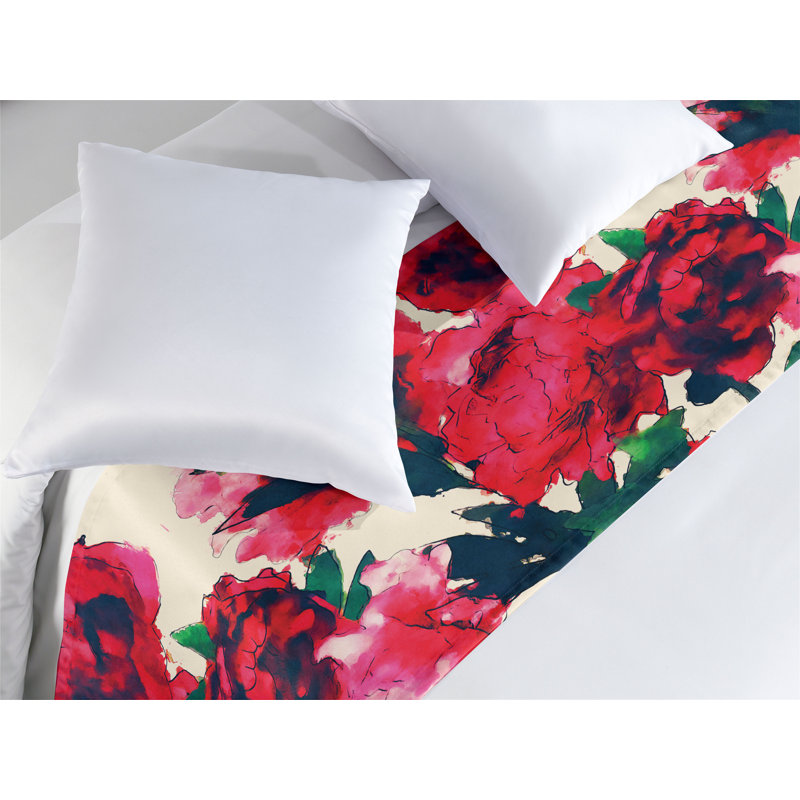 Foulard de lit Ambesonne Cottagecore, Très grand lit