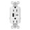 radiant 15A Tamper-Resistant with Ultra-Fast 6.0A USB Type A/C Outlet