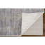 Tapis à rayures délavées Corben, gris / brun / bleu, 5 pi x 7 pi 10 po-1672628538