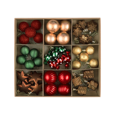 Kaimani 45-Piece Shatterproof Ball Ornaments