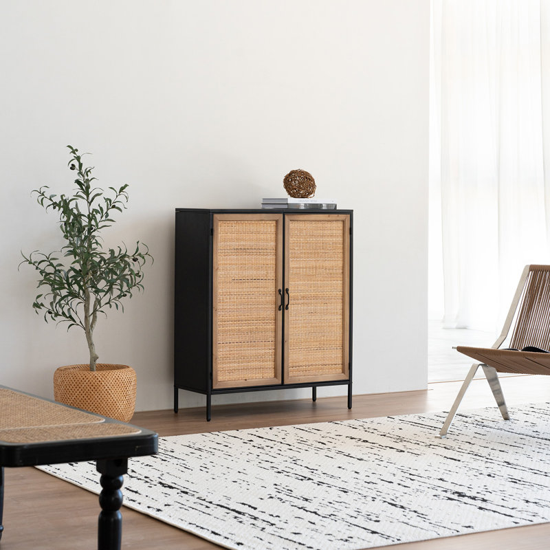 2 - Door Rectangle Accent Cabinet
