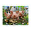 « trois little porc », reproduction d’impression sur toile tendue-26857798