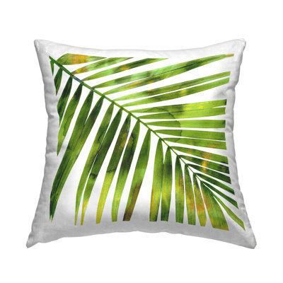 Coussin Vibrant Green Leaf