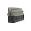 Kanode 60cm Wide Metal Patio Daybed