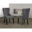 Chaise d'appoint en velours capitonné Maroney-215766099