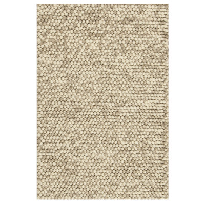 Natura Solid Color Area Rug In Beige