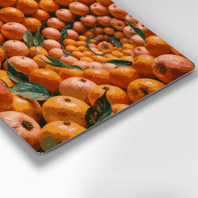 Art mural en métal Fruit, H 16 po x l 16 po
