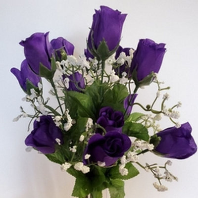 Fabric Rose Arrangement