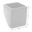 Pot de fleurs mural cube Eakin-27330502