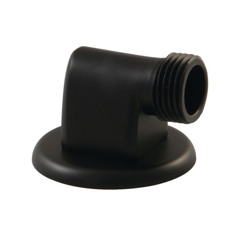 Kingston Brass Shower Scape Wall Mount Supply Elbow, Polished Nickel
