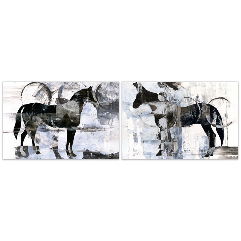 «Essence équestre I et II» 2 pièces