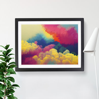 Abstract Cloudy Sky - Framed Print