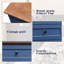 Table de chevet bleue avec station de charge Farmhouse-132895672-133335712