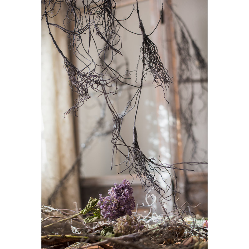Branche de tige artificielle pour racine d’arbre, Marron foncé