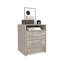 Table de chevet Cartiz, deux tiroirs-519469420