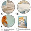 Linge à linge blanc et orange 4-38810453
