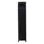 Furniture Classics Avora Black Oak Industrial Arched Bookcase
