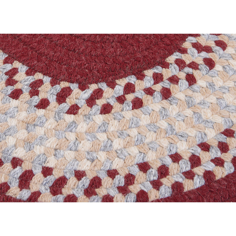 Tapis décoratif à baies tressées serpour, Ovale 2 pi x 5 pi