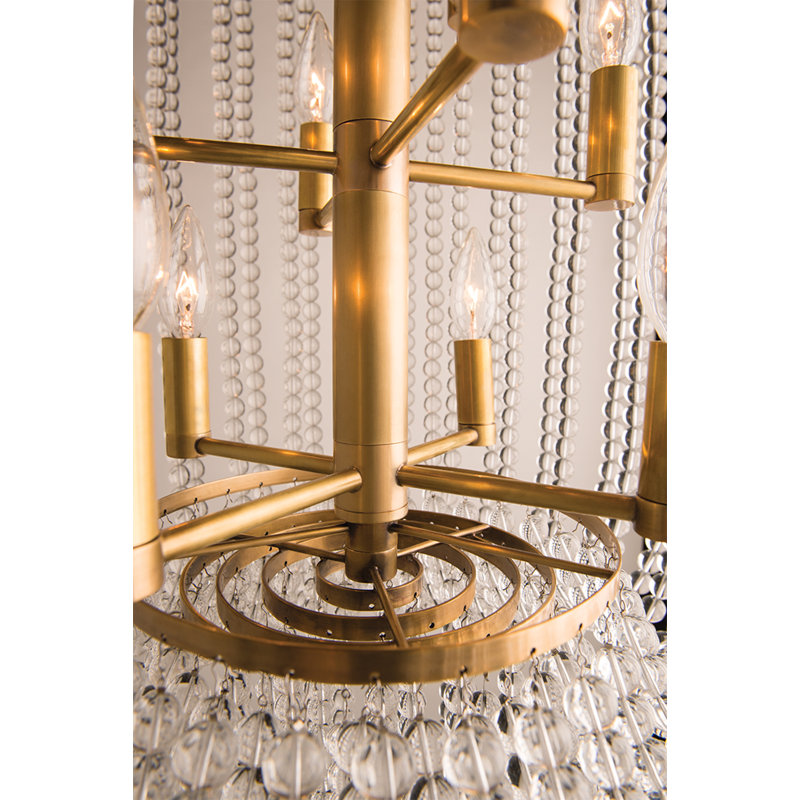 Royalton 12 - Light Pendant, Aged Brass