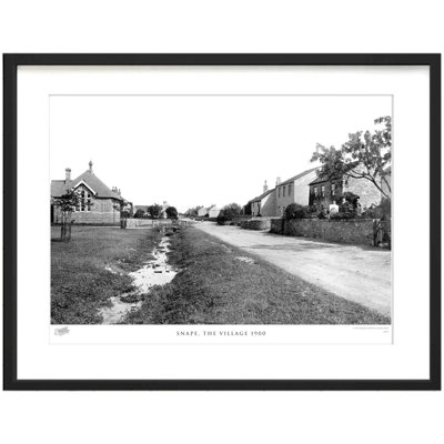 Snape, The Village 1900 by Francis Frith - Single Picture Frame Print