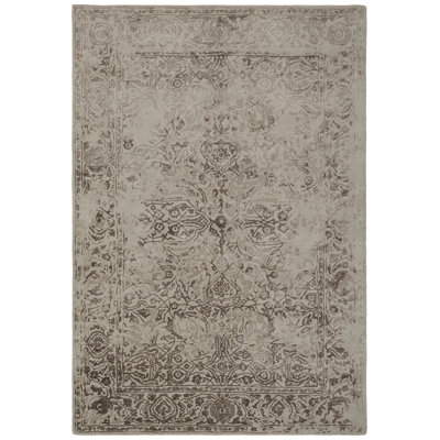 Zina Oriental Area Rug in Beige