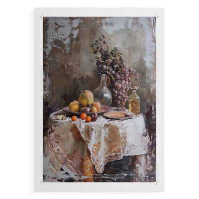 FLORAL Series DCC XXXV - Impression sur toile seulement - NON CADRE